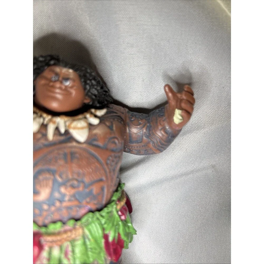 Disney Moana Maui Demigod Strong  Figure Figurine Cake Topper Toy 4